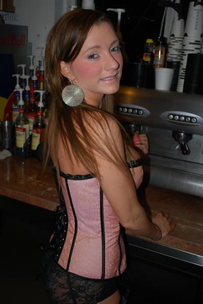 chrystel cowgirls espresso bikini coffee baristas drive thru